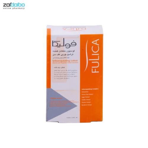 فولیکا لوسیون متعادل کننده ترشح چربی کف سر لوسیون متعادل کننده ترشح چربی کف سر فولیکا