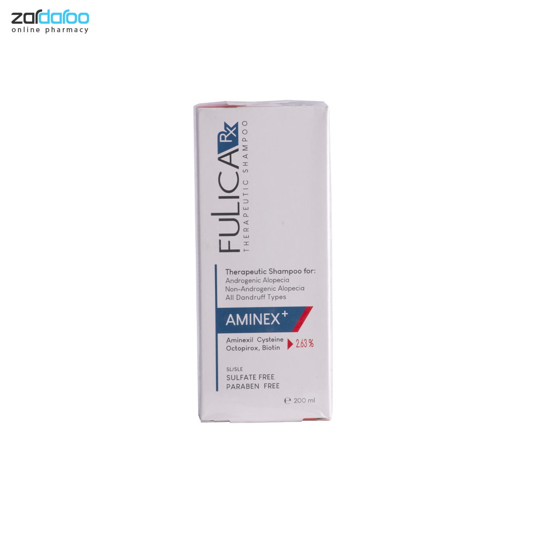 61 شامپو تراپوتیک آمینکسیل و سیستئین فولیکا آر ایکس Fulica RX