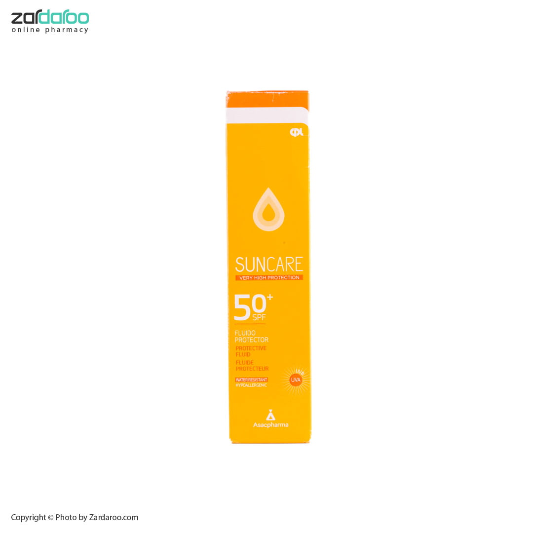 suncare2 فلوئید ضد آفتاب SPF50 آساک فارما سی پی آی