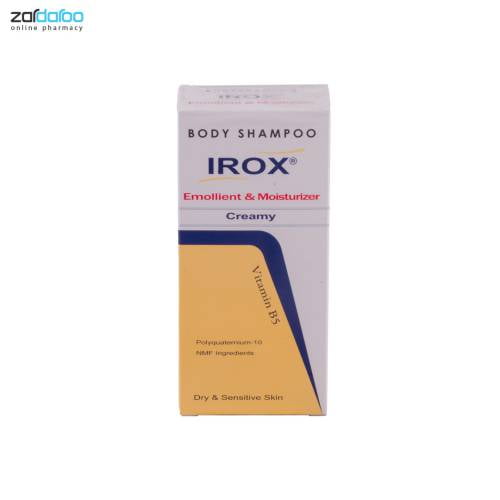 emollient moisturizer شامپو بدن کرمی نرم کننده و مرطوب کننده ایروکس Irox