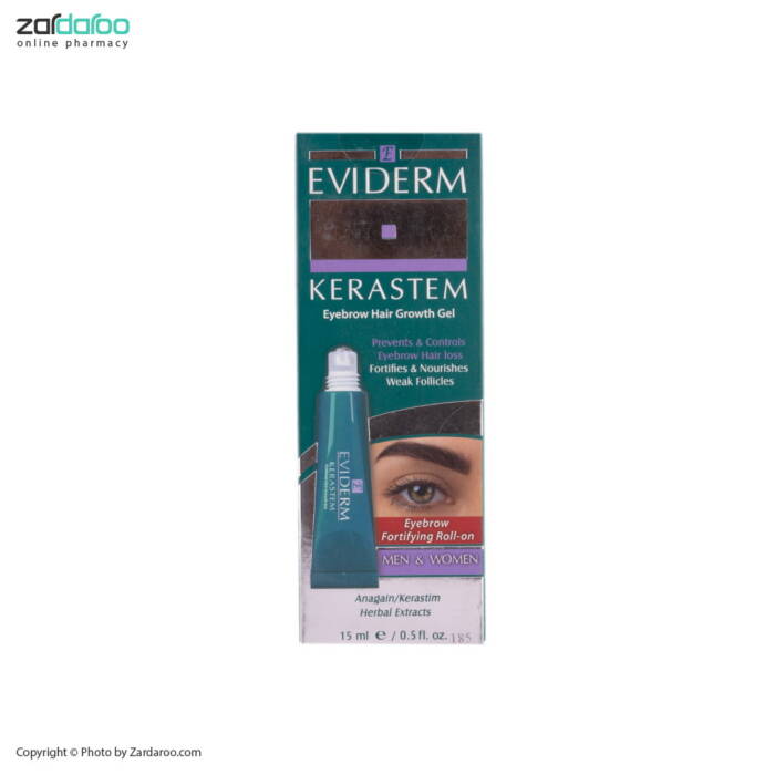 ژل کراستم تقویت کننده ابرو اویدرم 5 ژل کراستم تقویت کننده ابرو اویدرم