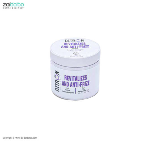 74من ماسک مو ویتامینه کراتینه روغن آرگان مو خشک، فر و وز خورده دیترون Ditron