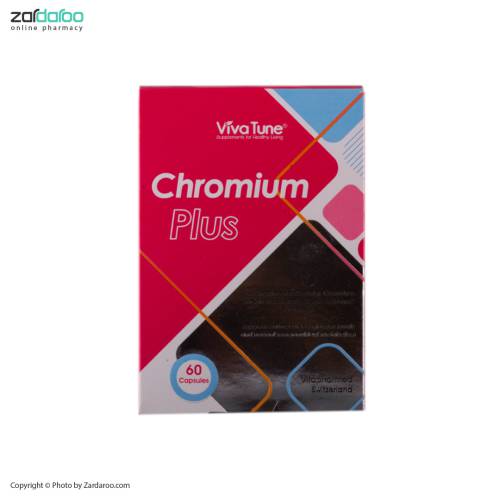 chromium plus کپسول مکمل غذایی کرومیوم پلاس 60 عددی ویوا تیون