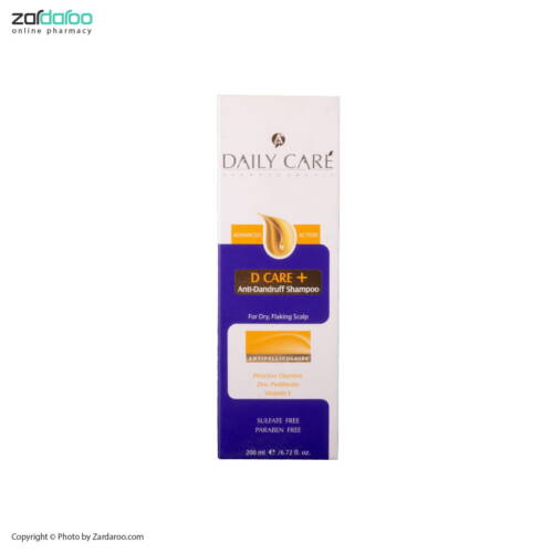 daily care 2 شامپو ضد شوره مناسب موی خشک دی کر پلاس دیلی کر