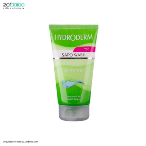 hydroderm 1 کرم شوینده صورت متعادل کننده چربی ساپوواش هیدرودرم