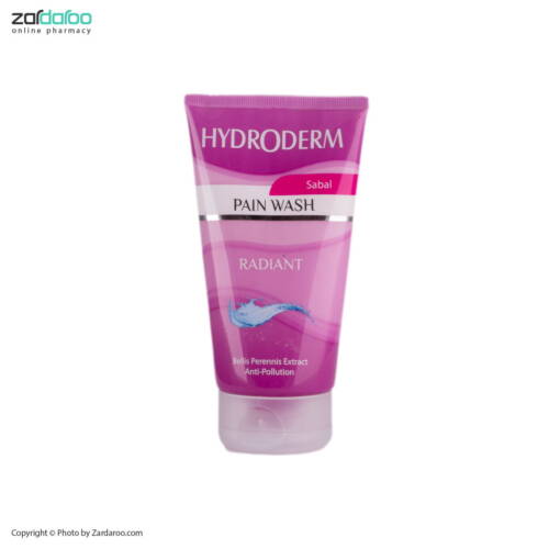 hydroderm2 ژل شستشو صورت روشن کننده انواع پوست پن واش هیدرودرم