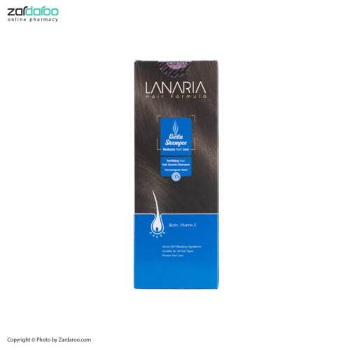 lanaria شامپو تقویت کننده مو بیوتین لاناریا