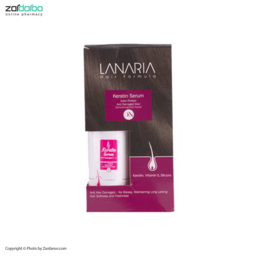 lanaria9 سرم موی کراتین لاناریا