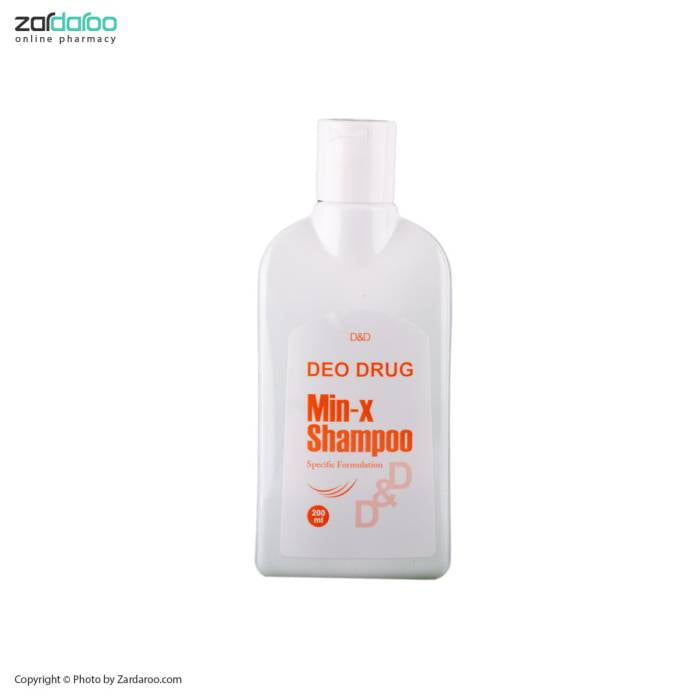 minX2 شامپو ضد ریزش ماینوکسیدیل دئودراگ Deo Drug