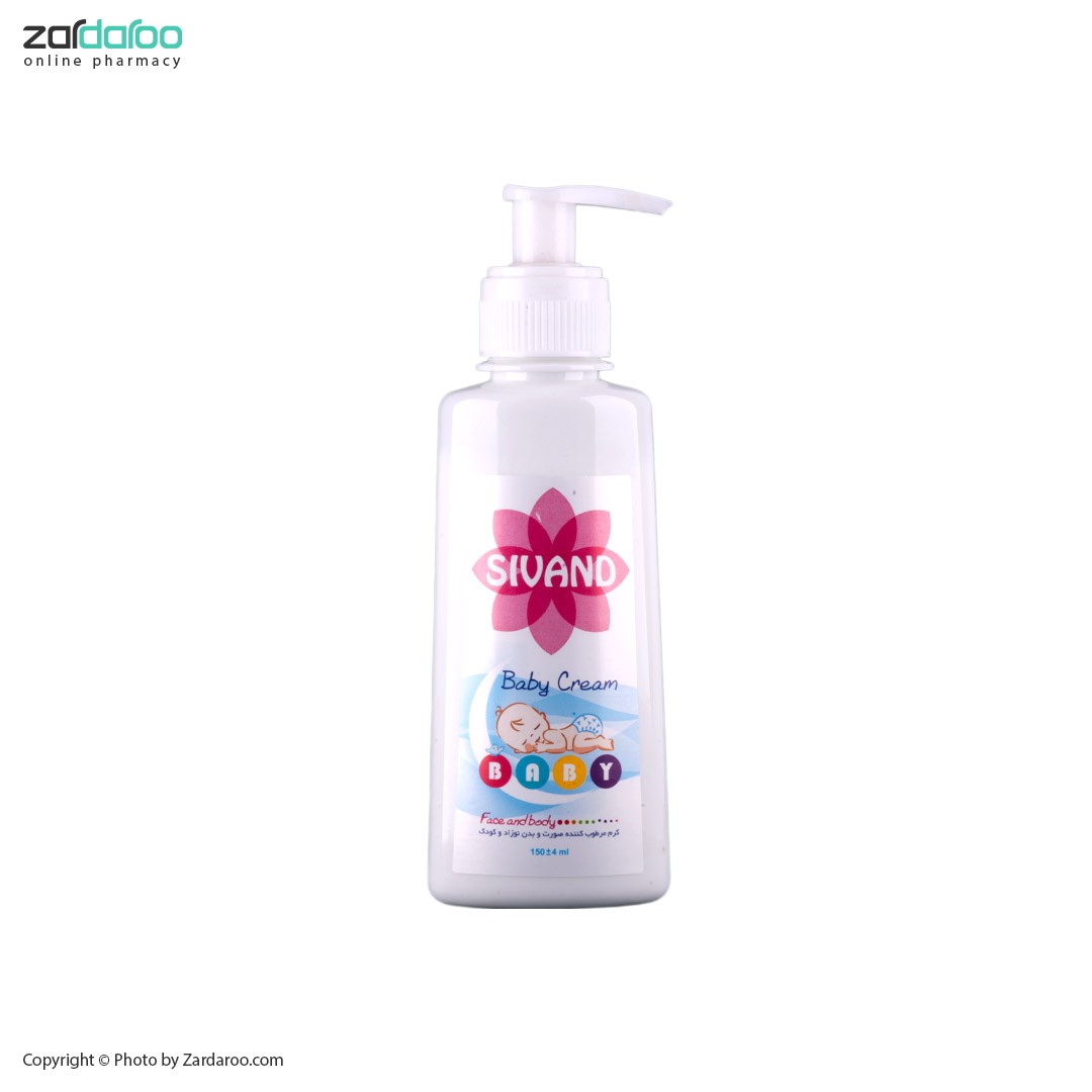 کرم مرطوب کننده و نرم کننده صورت و بدن کودک سیوند Sivand 5 کرم مرطوب کننده و نرم کننده صورت و بدن کودک سیوند Sivand - Image 2