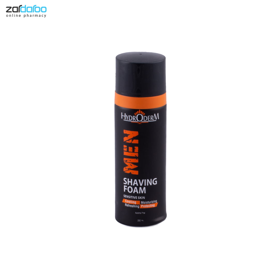 zardaroo-product مو بر مردانه فوم اصلاح صورت آقایان پوست حساس هیدرودرم Hydroderm