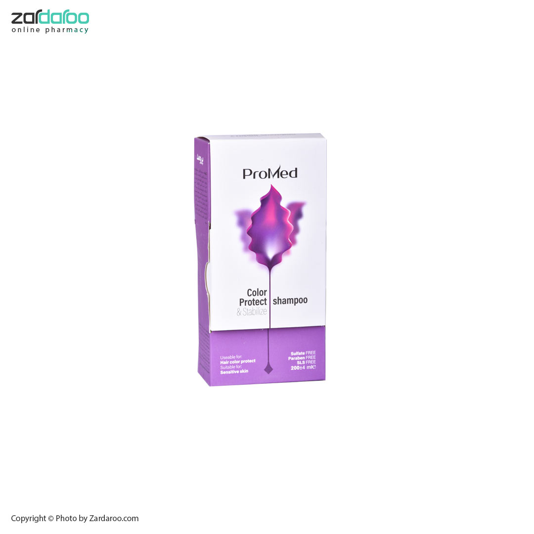 شامپو تثبیت کننده رنگ مو بدون سولفات پرومد Promed 4 شامپو تثبیت کننده رنگ مو بدون سولفات پرومد Promed