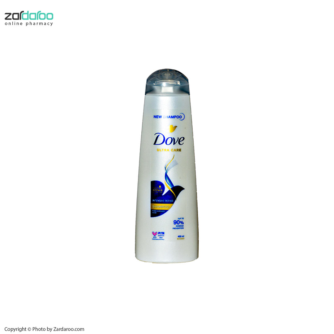 شامپو 400ml موی آسیب دیده داو Dove 4 شامپو 400ml موی آسیب دیده داو Dove