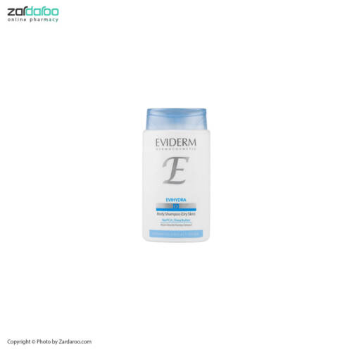 d شامپو بدن پوست خشک اوی هیدرا اویدرم Eviderm