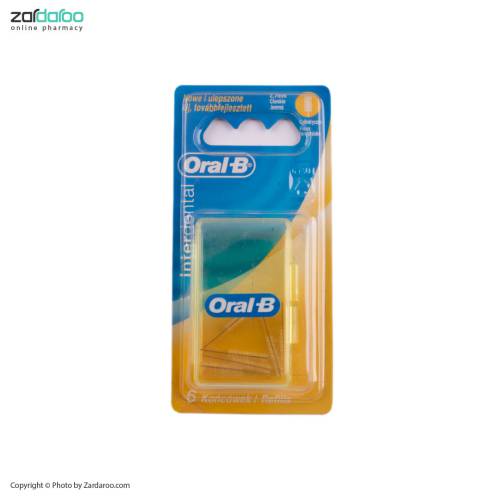 oral یدک مسواک بین دندانی اورال بی مدل استوانه ای