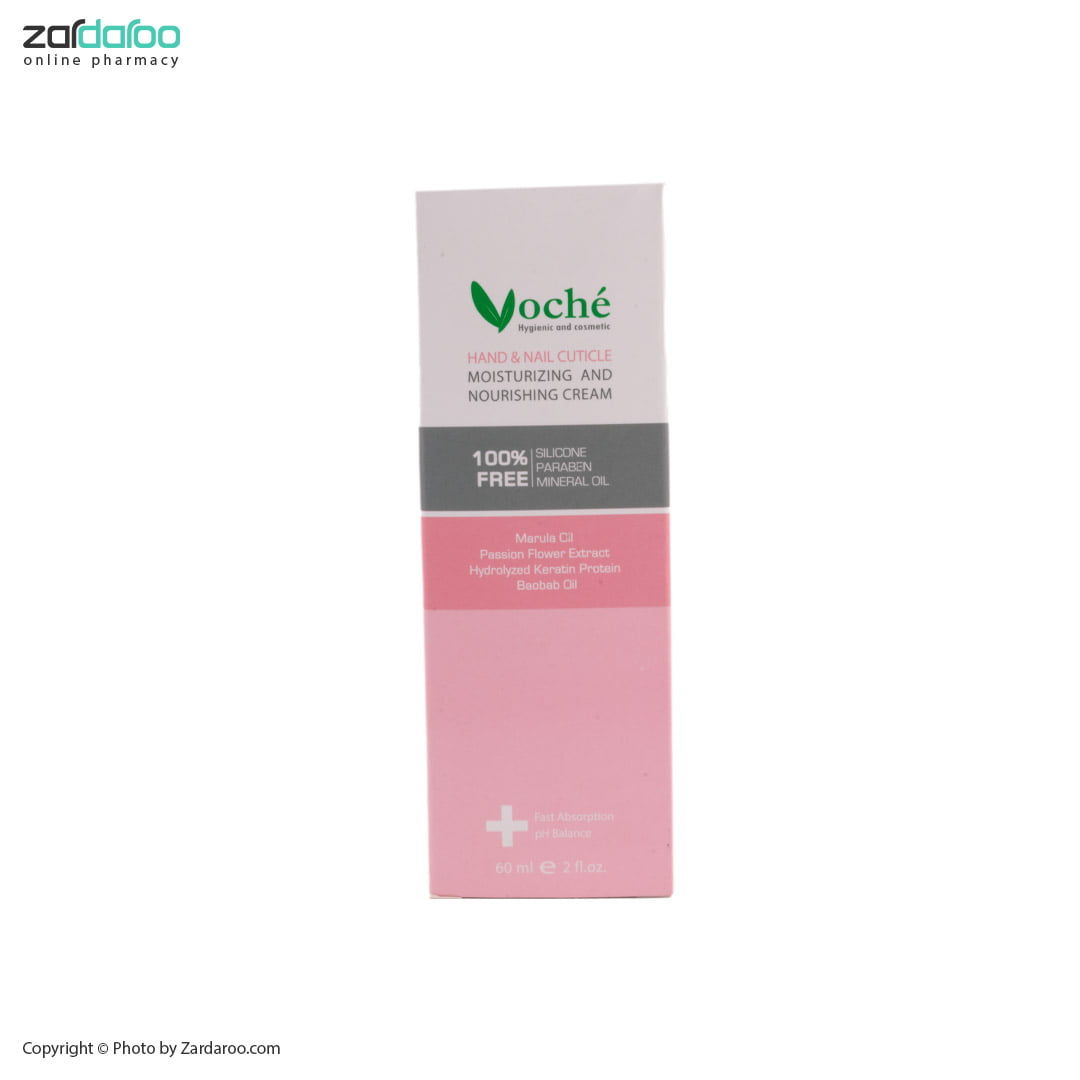 کرم مرطوب کننده و مغذی پوست دست و کوتیکول ناخن وُچه 4 کرم مرطوب کننده و مغذی پوست دست و کوتیکول ناخن وُچه