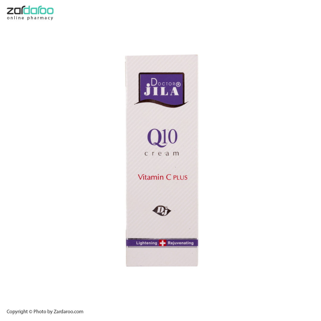 dr.jila27 کرم جوان کننده کیوتن و ویتامینC دکترژیلا