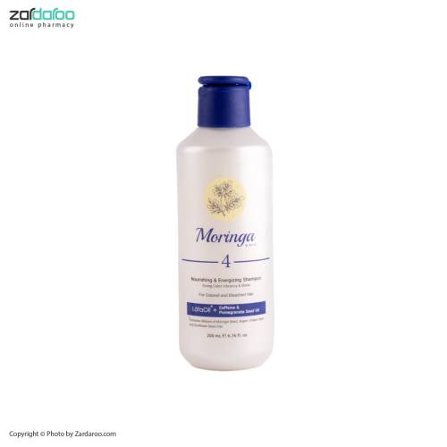 moringa7 شامپو ویتا گرو تقویت کننده ویژه موهای خشک و آسیب دیده درمالیفت