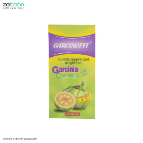 garcinofit کپسول لاغری 60 عددی گارسینوفیت بهتا دارو