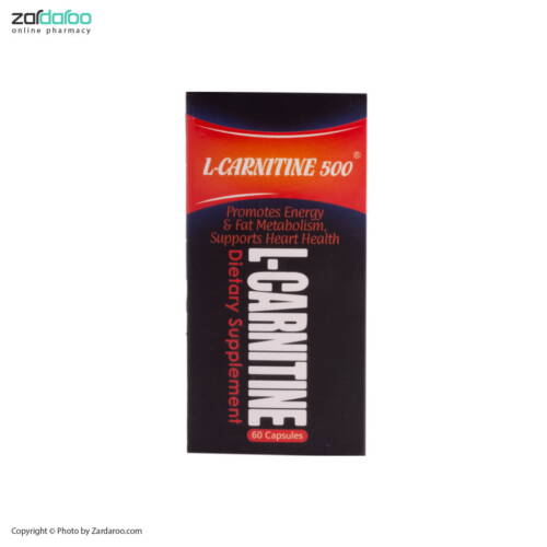 l carnitine کپسول 60 عددی ال کارنیتین 500 بهتا دارو