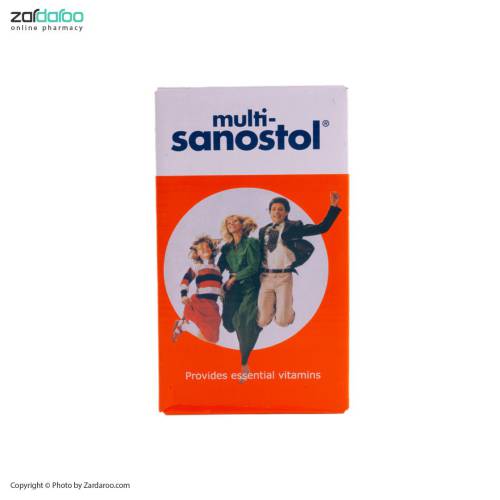 sanostol2 شربت مولتی ویتامین سانستول