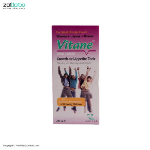 vitane شربت مولتی ویتامین و مینرال ویتان