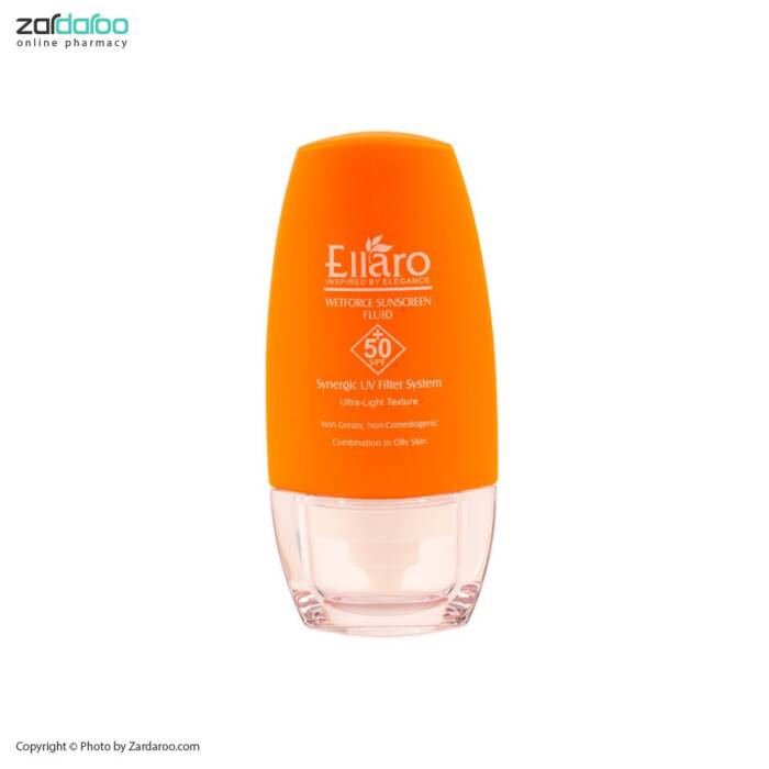 کرم ضد آفتاب پوست چرب فلویید وت فورس SPF50 الارو Ellaro 6 کرم ضد آفتاب پوست چرب فلویید وت فورس SPF50 الارو Ellaro - Image 2