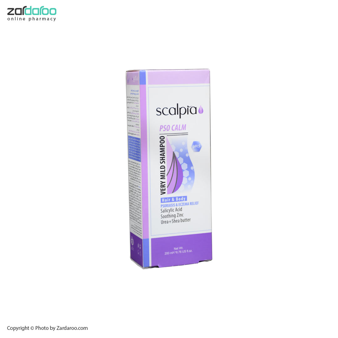 شامپو سر و بدن بسیار ملایم پوست حساس اسکالپیا Scalpia 4 شامپو سر و بدن بسیار ملایم پوست حساس اسکالپیا Scalpia