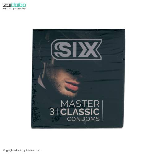کاندوم 3 تایی مدل مستر کلاسیک Master Classic سیکس