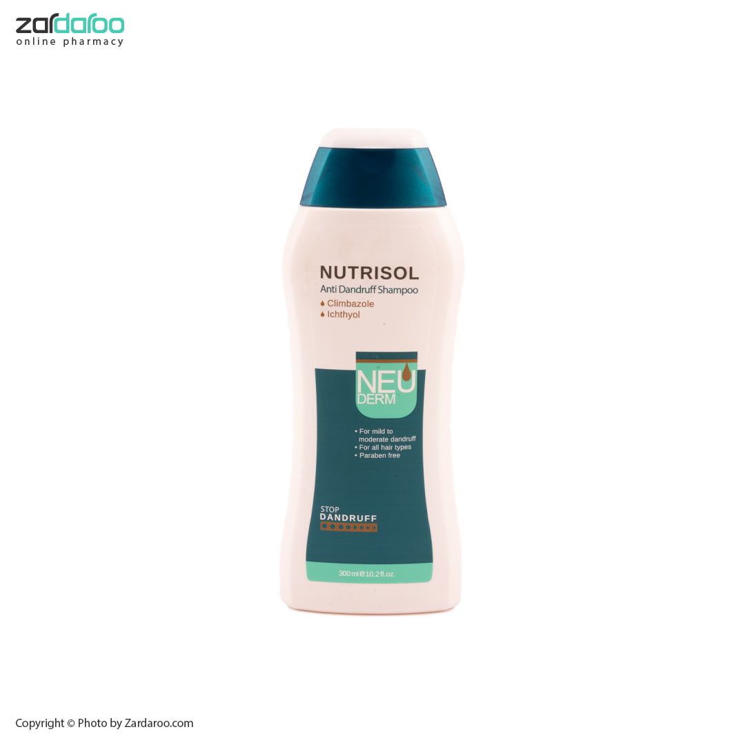 شامپو ضد شوره 300ml نوتریسل نئودرم Neuderm 4 شامپو ضد شوره 300ml نوتریسل نئودرم Neuderm