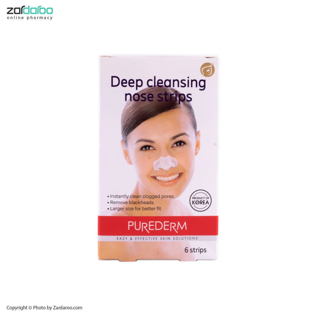 چسب مماخ چسب پاک کننده عمیق منافذ بینی مدل Deep Cleansing پیوردرم