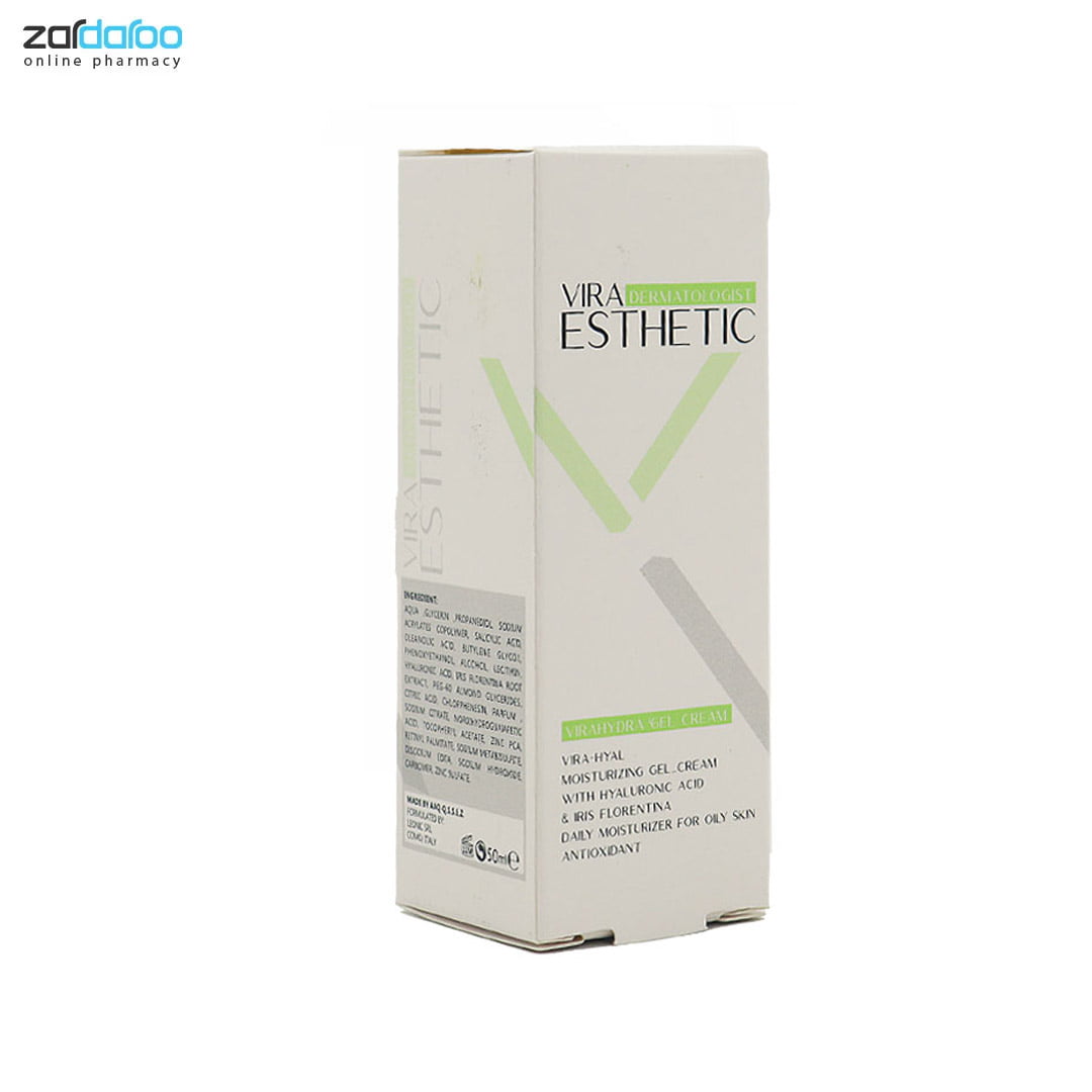 09 کرم ژل آبرسان پوست چرب ویرا استتیک Vira Esthetic