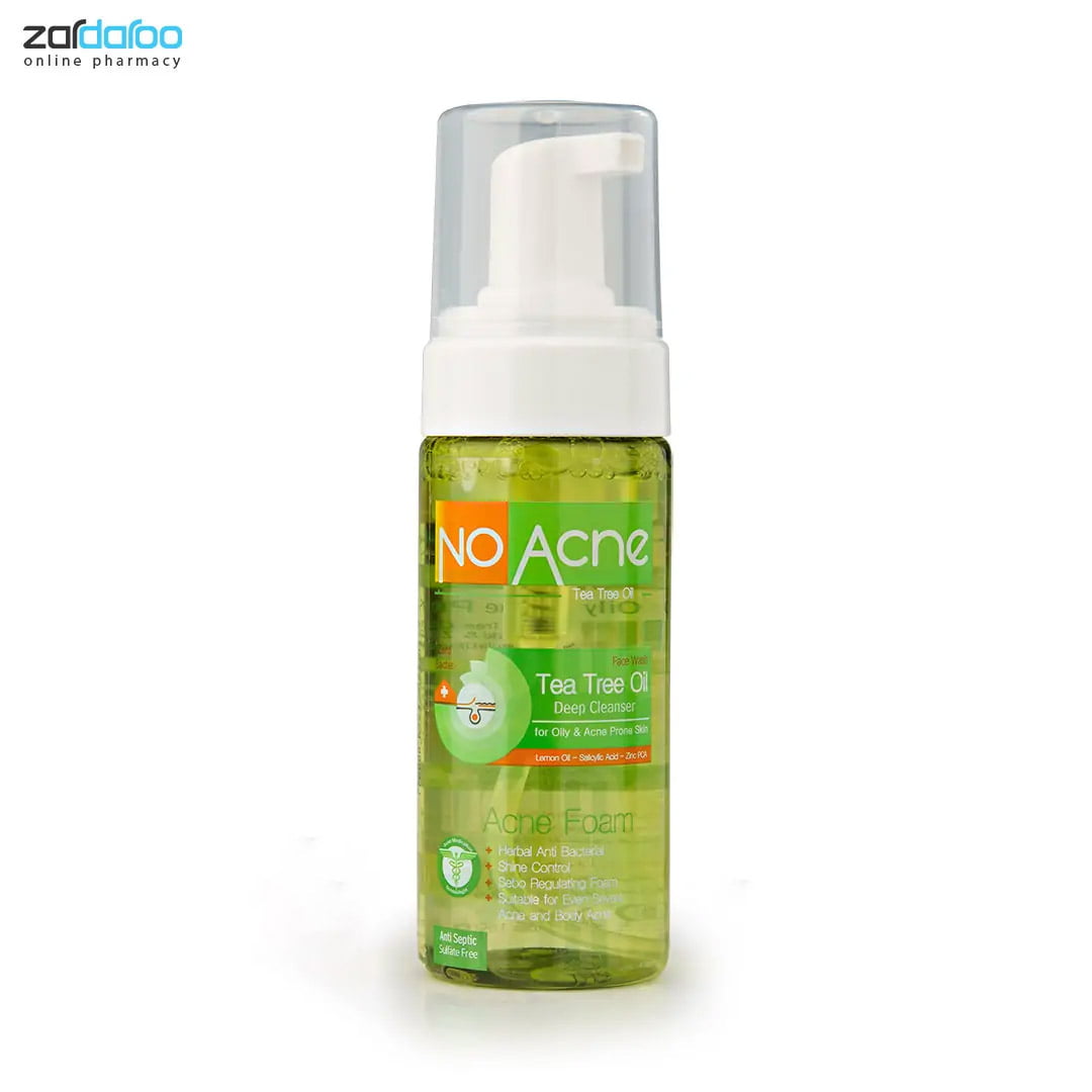 فوم شستشو صورت تی تری نوآکنه No Acne 4 نوآکنه