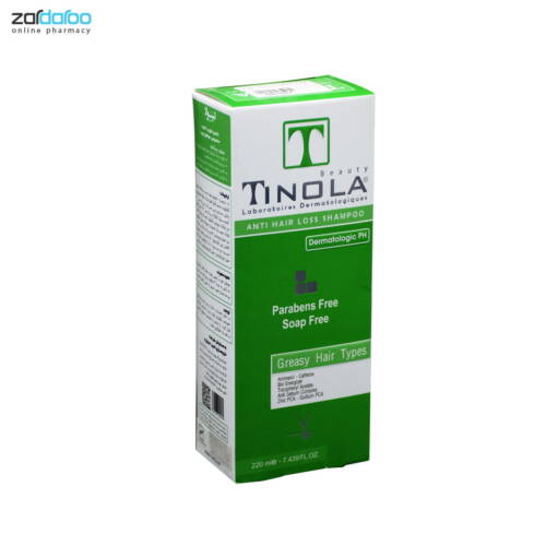 113 شامپو تقویت کننده موهای چرب تینولا Tinola
