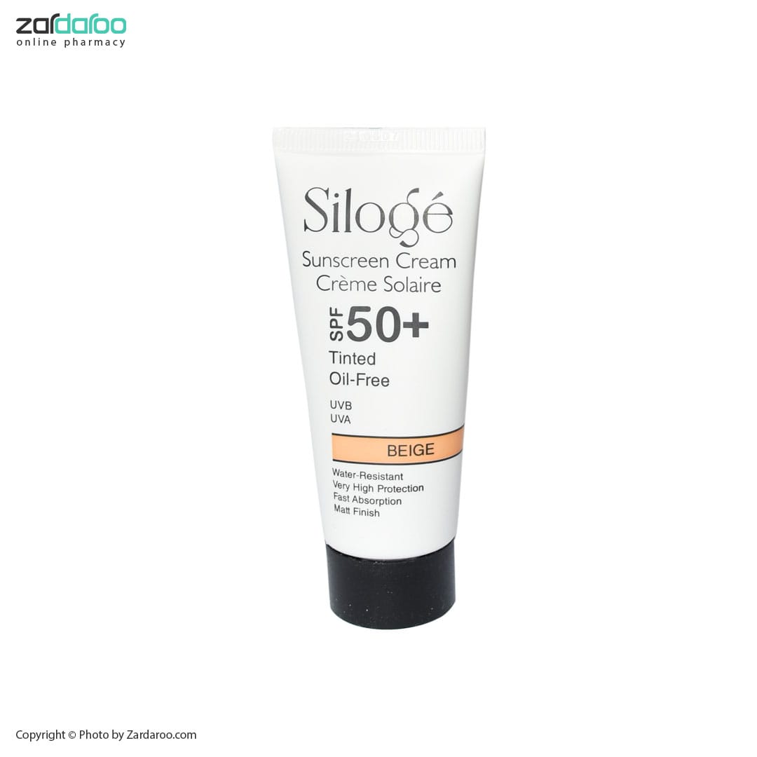 کرم ضد آفتاب SPF50فاقد چربی سیلوژهsiloge 5 کرم ضد آفتاب SPF50فاقد چربی سیلوژهsiloge - تصویر 2