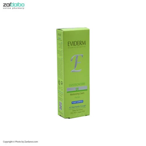 1109 کرم مرطوب کننده و آبرسان پوست جوشدار اویدرم Eviderm