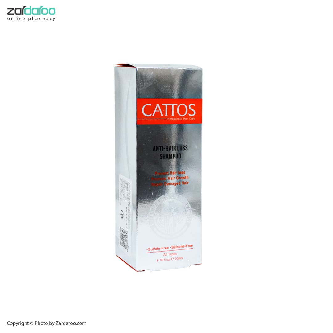 شامپو ضد ریزش و تقویت کننده مو کاتوس Cattos 4 کاتوس