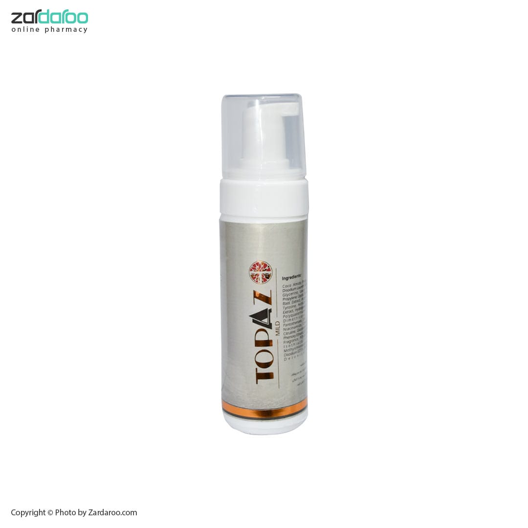 شامپو فوم پس از کاشت انواع مو توپاز Topaz 5 شامپو فوم پس از کاشت انواع مو توپاز Topaz - تصویر 2
