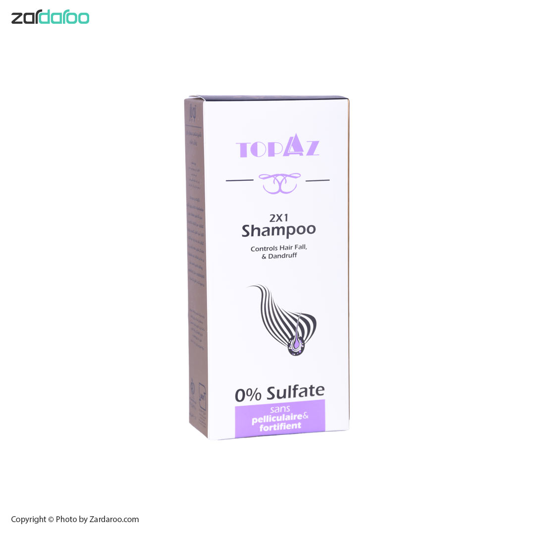 شامپو ضد ریزش و شوره توپاز Topaz 4 شامپو ضد ریزش و شوره توپاز Topaz