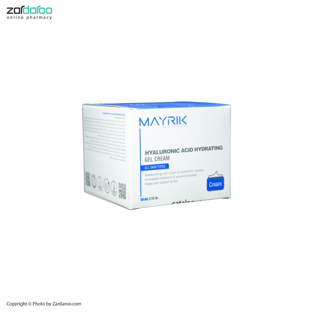 ژل کرم آبرسان حاوی هیالورونیک اسید میریک Mayrik 4 میریک
