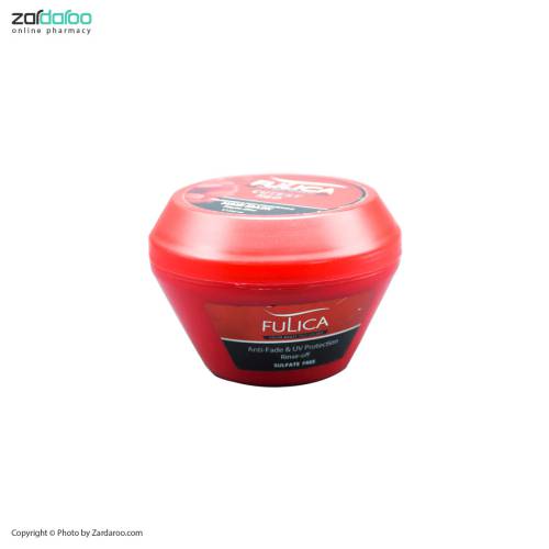 1425 ماسک مو تقویت کننده و نرم کننده عمیق موهای قرمز فولیکا Fulica