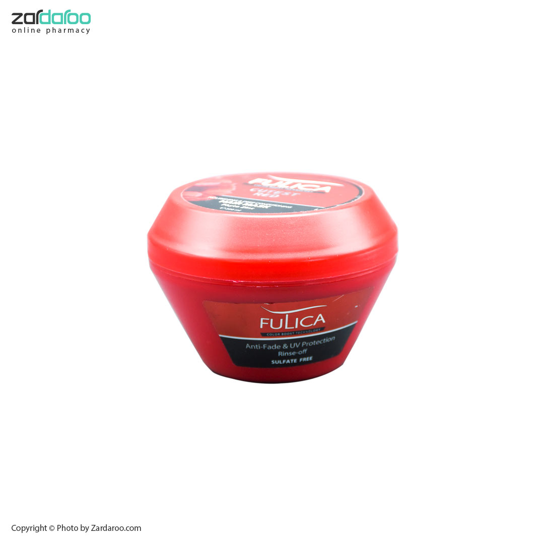 ماسک مو تقویت کننده و نرم کننده عمیق موهای قرمز فولیکا Fulica 4 ماسک مو تقویت کننده و نرم کننده عمیق موهای قرمز فولیکا Fulica