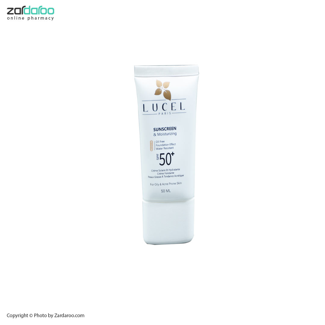 کرم ضد آفتاب مناسب پوست چرب و مختلط بژ طبیعی لوسل Lucel 5 کرم ضد آفتاب مناسب پوست چرب و مختلط بژ طبیعی لوسل Lucel - Image 2