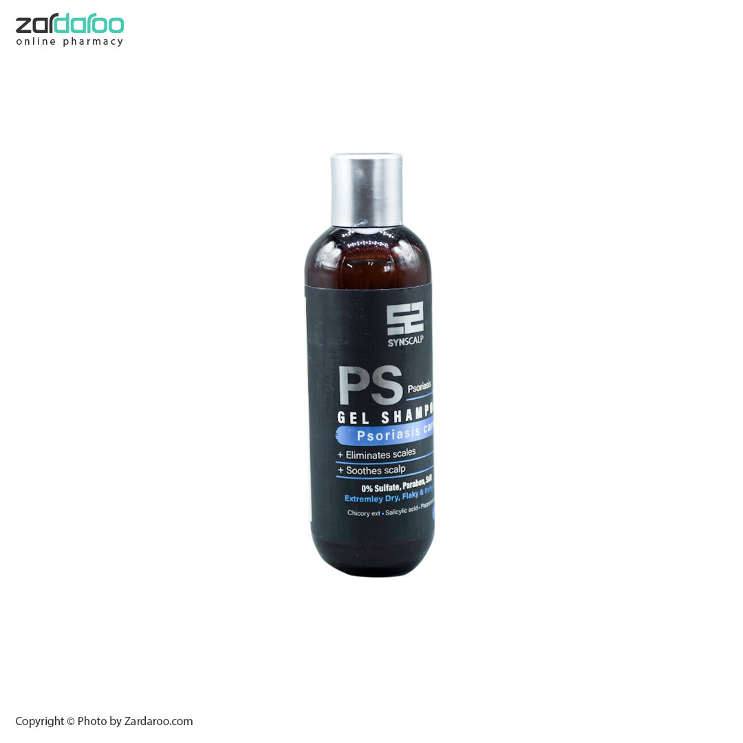 ژل شامپو فاقد سولفات مراقبت از پسوریازیس PS ساین اسکین Syn Skin 5 ژل شامپو فاقد سولفات مراقبت از پسوریازیس PS ساین اسکین Syn Skin - Image 2