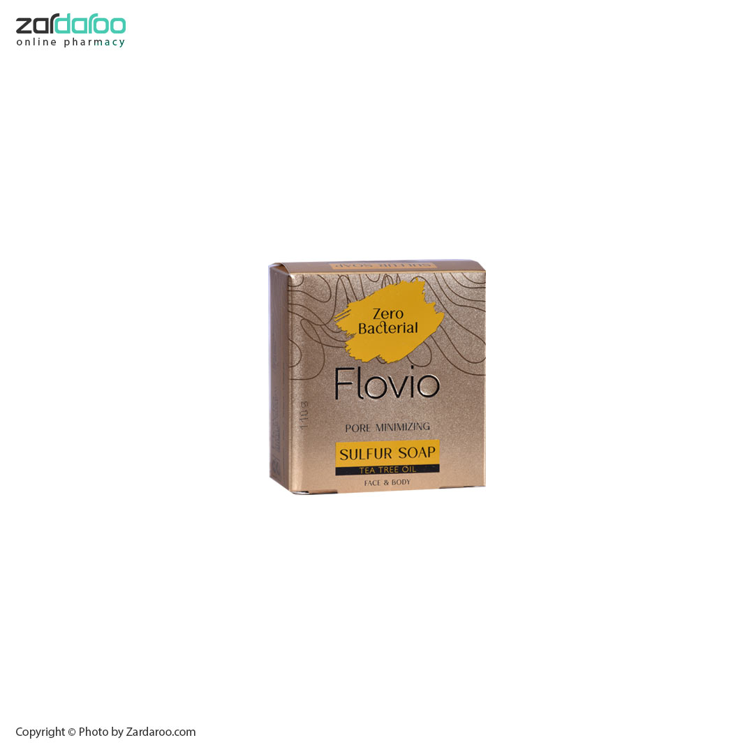 صابون گوگرد آنتی باکتریال فلویو Flovio 4 صابون گوگرد آنتی باکتریال فلویو Flovio