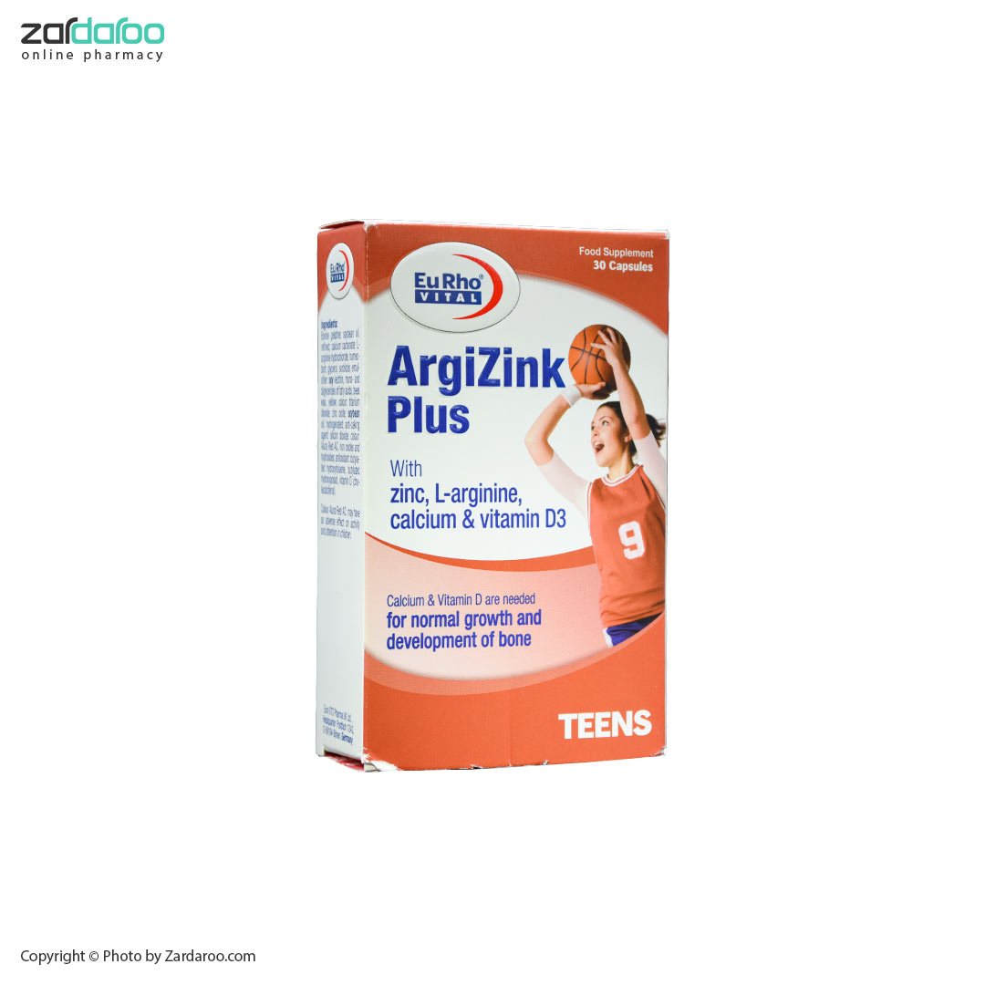کپسول نرم ژلاتینی آرژی زینک پلاس یوروویتال EuRho Vital 8 کپسول نرم ژلاتینی آرژی زینک پلاس یوروویتال EuRho Vital