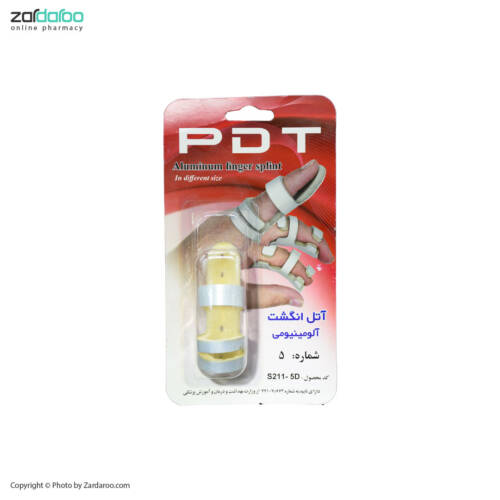 1592 آتل انگشت آلومینیومی مدل S211-5D پی دی تی PDT