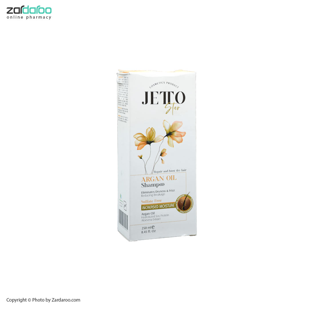 شامپو آرگان فاقد سولفات ژتو استار Jetto Star 4 ژتو استار