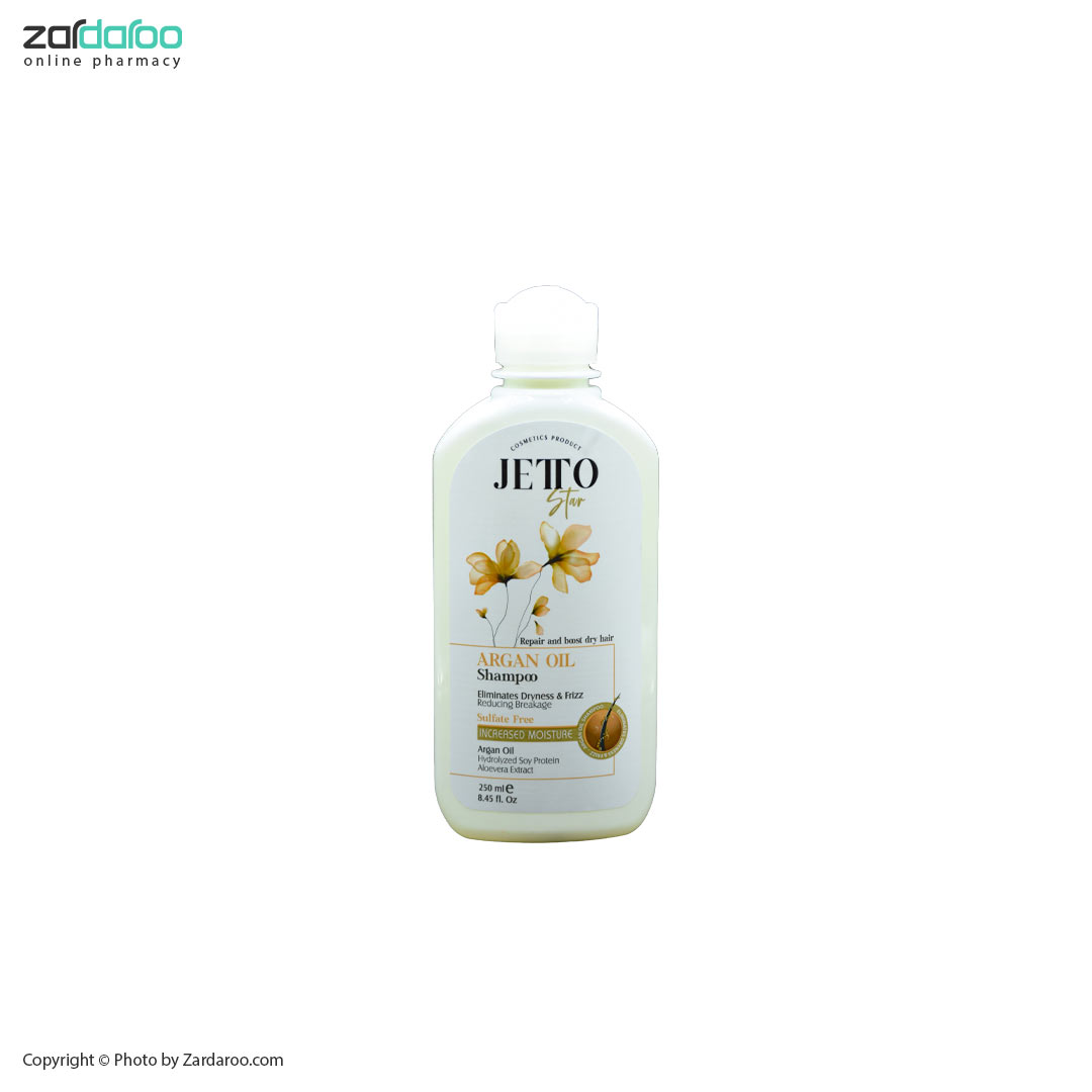 شامپو آرگان فاقد سولفات ژتو استار Jetto Star 5 ژتو استار