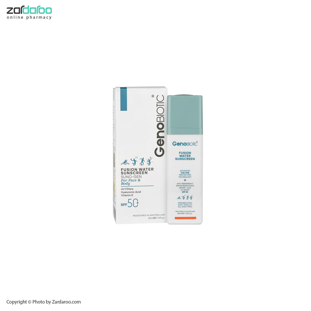 65 ضد آفتاب فیوژن واتر ژنوبایوتیک Genobiotic